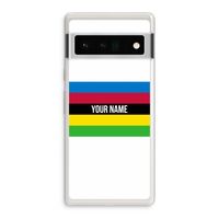 WK Wielrennen: Google Pixel 6 Pro Transparant Hoesje