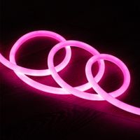 Flexibele roze neon led strip 12m / 12 meter (Roze) - thumbnail