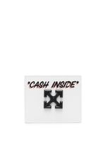 Off-White porte-cartes Jitney en cuir - Blanc