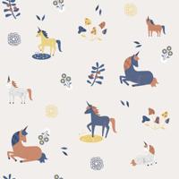 Noordwand Kids Walls Behang met unicorns - 45821