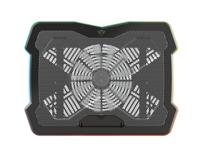 Trust GXT 1126 Aura laptop cooling pad 43,2 cm (17") 700 RPM Zwart - thumbnail
