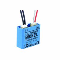 Klemko LED dimmer Bikkel puls dimmer 100W 890300 past in elke inbouwdoos