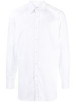 Dunhill chemise en coton à manches longues - Blanc - thumbnail