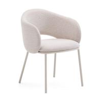 Kave Home Maina eetkamerstoel chenille Beige
