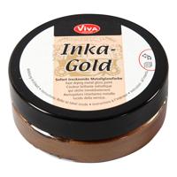 Creativ Company Inka-Gold Glanswax Brown Gold, 50ml - thumbnail