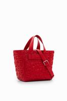 Middelgrote handtas met letters - RED - U