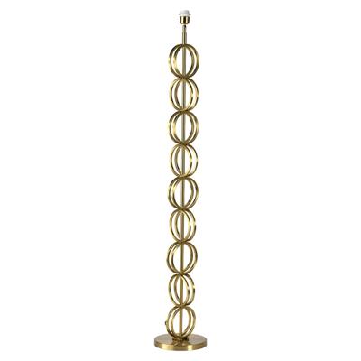 Richmond Vloerlamp 'Blizz' 156cm hoog, kleur Goud (excl. kap)