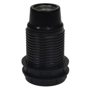 Vtac FittingE14 - Base zwart met 2 ringen - 6042260