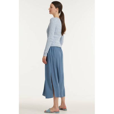 ICHI mini rok IHMARRAKECH blauw ICHI mini rok IHMARRAKECH blauw