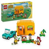 LEGO Animal Crossing 77054 La roulotte e il supporto da giardino di Racine - Macchinina