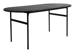 ZILT Ovale Eettafel Aditya 180 x 80cm - Zwart