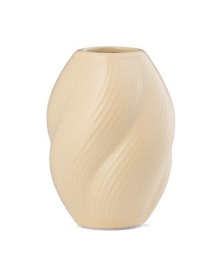 HEMA Vaas Voor Geurstokjes ⌀7x10cm Keramiek Twist Naturel (naturel)