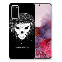 Silicone Back Case Samsung Galaxy S20 Skull Hair