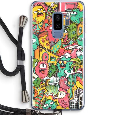Vexx City: Samsung Galaxy S9 Plus Transparant Hoesje met koord