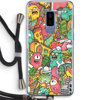 Vexx City: Samsung Galaxy S9 Plus Transparant Hoesje met koord