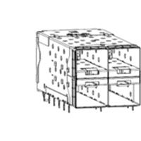 SFP+ 2x2 Stkd Metal 760655001 760655001 Molex Inhoud: 1 stuk(s) - thumbnail