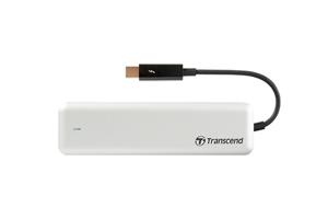 Transcend JetDrive™ 855 Mac 960 GB Externe SSD harde schijf Thunderbolt 3 Zilver TS960GJDM855