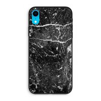 Zwart marmer: iPhone XR Biologisch afbreekbaar hoesje