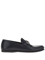 Ferragamo mocassins à boucle Gancini - Noir