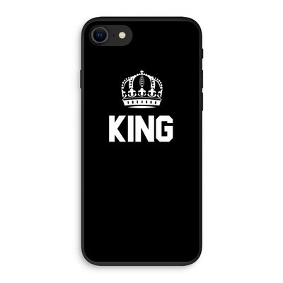 King zwart: iPhone SE 2020 Biologisch afbreekbaar hoesje