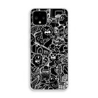 Vexx Black City : Pixel 4 Transparant Hoesje