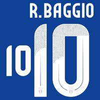 R.Baggio 10 (Officiële Italië Bedrukking 2024-2025)
