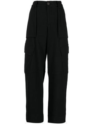Vince pantalon de tailleur à coupe ample - Noir