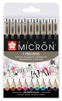 Fineliner sakura pigma micron ass kleur | 6 stuks