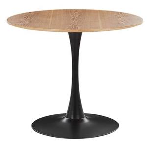 Beliani - BOCA - Ronde eettafel - Lichte houtkleur - 90 cm - MDF