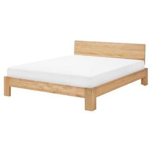 Beliani-ROYAN -Tweepersoonsbed-Lichthout-160 x 200 cm-Dennenhout