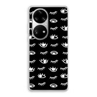Eye pattern #3: Huawei P50 Pro Transparant Hoesje