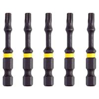DeWALT DT7396T Extreme Impact Torsion Schroefbits T25 50mm 5 Stuks