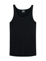 Schiesser - Original Feinripp - Hemd - zwart, Maat:2XL