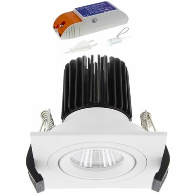 LED inbouwspot 13W 3000K 1150 lumen vast compleet Boreano 7