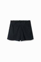 Gehaakte shorts - BLACK - L