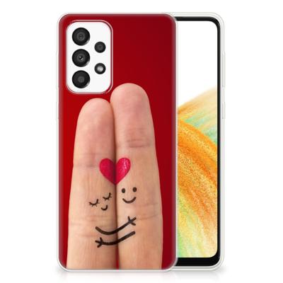 Samsung Galaxy A33 5G | Sillicone Back Cover | Liefde - Origineel Romantisch Cadeau