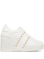 Valentino Garavani baskets compensées Open Disco 85 mm - Blanc