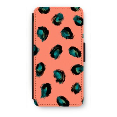 Pink Cheetah: iPhone SE 2020 Flip Hoesje