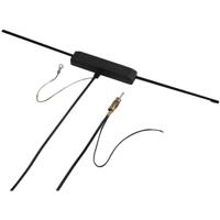 Hama Electronic Glass-Bonded Aerial VHF Reception autoantenne Raam Zwart