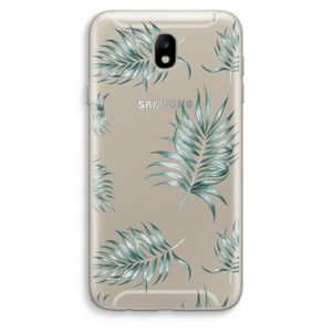 Simple leaves: Samsung Galaxy J7 (2017) Transparant Hoesje