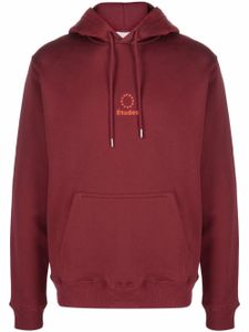 Etudes hoodie Klein à logo brodé - Rouge