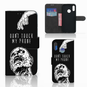 Portemonnee Hoesje Honor 10 Lite Zombie