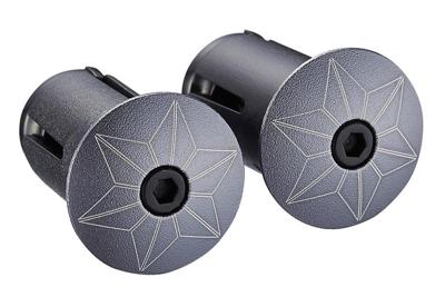 Supacaz Stuurdoppen - Gunmetal Supacaz Stuurdoppen - Gunmetal