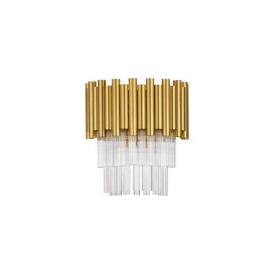 Lyora WandlampMagnolia goud met kristal - 9824082