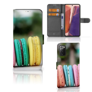 Samsung Galaxy Note 20 Book Cover Macarons