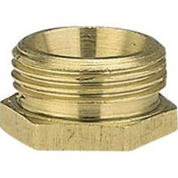 GARDENA 07271-20 neu Messing Reduceer-schroefdraadnippel 33,25 mm (1) buitendraad, 24,2 mm (3/4) binnendraad