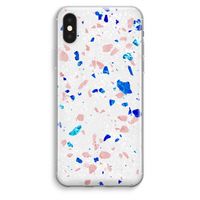 Terrazzo N°6: iPhone XS Max Transparant Hoesje