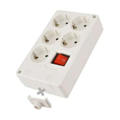 Stopcontactenstrip 5 Tomas met Interruptor Solera 8105il