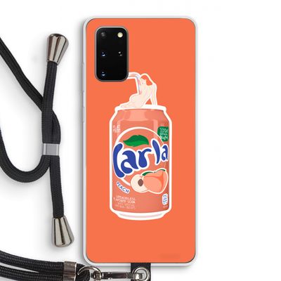 S(peach)less: Samsung Galaxy S20 Plus Transparant Hoesje met koord