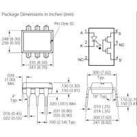 Vishay Halfgeleiderrelais LH1540AT 60 mA, 150 mA 1 stuk(s)